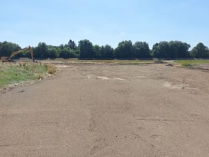 Fertiggestellte Sekundäraue im südlichen Teil der Fürstenwiese